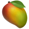 Mango Emoji 🥭 image - Apple style