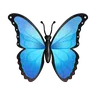 Butterfly Emoji 🦋 image - Telegram style