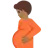 Pregnant Person: Medium-Dark Skin Tone