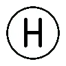 Simbolo di indicatore regionale Lettera H 🇭 image - OpenMoji style