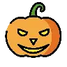 Kürbislaterne Emoji 🎃 image - OpenMoji style