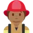 Firefighter: Medium-Dark Skin Tone