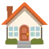 อาคารบ้าน Emoji 🏠 image - Google Noto Color style