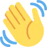 Waving Hand Emoji 👋 image - Twitter / X (Twemoji) style