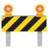 Construction Emoji 🚧 image - Google Noto Color style