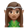 Elf: Medium Skin Tone Emoji 🧝🏽 image - WhatsApp style