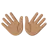Open Hands: Medium Skin Tone