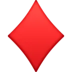 Schwarzer Diamantanzug Emoji ♦ image - Facebook Meta style