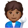 Mechanic: Medium-Dark Skin Tone Emoji 🧑🏾‍🔧 image - Samsung style