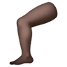 Leg: Dark Skin Tone Emoji 🦵🏿 image - Samsung style