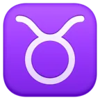 Taurus Emoji ♉ image - Facebook Meta style