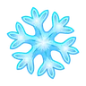 Snowflake Emoji ❄ image - Telegram style