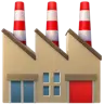 Fabrik Emoji 🏭 image - Apple style