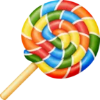 Lollipop Emoji 🍭 image - Facebook Meta style