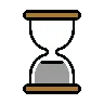 Emoji Clessidra ⌛ image - OpenMoji style