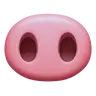 จมูกหมู Emoji 🐽 image - Apple style