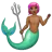 Merman: Medium-Dark Skin Tone