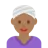 Woman Wearing Turban: Medium-Dark Skin Tone