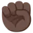 Raised Fist: Dark Skin Tone
