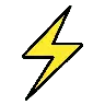 High Voltage Emoji ⚡ image - OpenMoji style