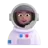 Woman Astronaut: Medium Skin Tone