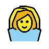 Woman Gesturing Ok Emoji 🙆‍♀️ image - OpenMoji style