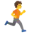 Person Running Facing Right