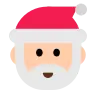 Santa Claus: Light Skin Tone Emoji 🎅🏻 image - Tossface style