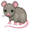Sıçan Emoji 🐀 image - WhatsApp style