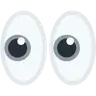 Eyes Emoji 👀 image - Twitter / X (Twemoji) style