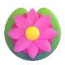 ดอกบัว Emoji 🪷 image - Microsoft 3D Fluent style