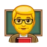 Man Teacher Emoji 👨‍🏫 image - Telegram style