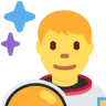 Man Astronaut Emoji 👨‍🚀 image - Twitter / X (Twemoji) style
