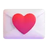 จดหมายรัก Emoji 💌 image - Microsoft 3D Fluent style