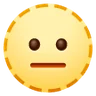 点線の顔 Emoji 🫥 image - Samsung style