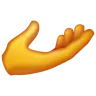 Palm Up Hand Emoji 🫴 image - WhatsApp style