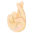 Crossed Fingers: Light Skin Tone