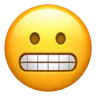 Emoji Faccia da smorfia 😬 image - Apple style