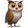 Emoji Gufo 🦉 image - Apple style