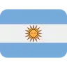 Flag: Argentina Emoji 🇦🇷 image - Twitter / X (Twemoji) style