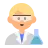 Man Scientist: Medium-Light Skin Tone