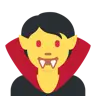 Vampire Emoji 🧛 image - Twitter / X (Twemoji) style