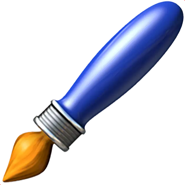 Unterer linker Pinsel