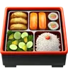 Bento Box Emoji 🍱 image - Apple style