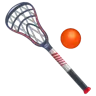 Emoji Lacrosse Stick and Ball 🥍 image - WhatsApp style