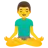 Man In Lotus Position