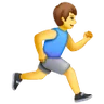 Man Running Facing Right Emoji 🏃‍♂️‍➡️ image - Samsung style