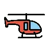 Emoji Elicottero 🚁 image - OpenMoji style