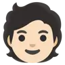 Person: Light Skin Tone Emoji 🧑🏻 image - Google Noto Color style