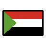 Flag: Sudan Emoji 🇸🇩 image - OpenMoji style